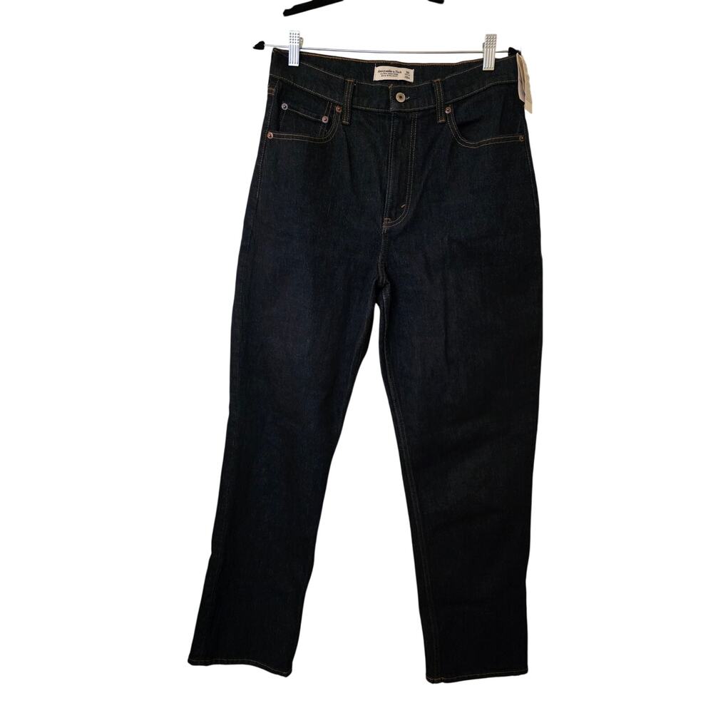 NWT A&F Ultra High Rise 90s Straight Curve Love sz 30